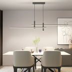 Pendelleuchte mit linearer Silhouette, Nexa LED-Esszimmerleuchte