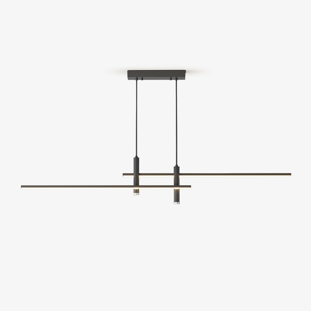 Pendelleuchte mit linearer Silhouette, Nexa LED-Esszimmerleuchte