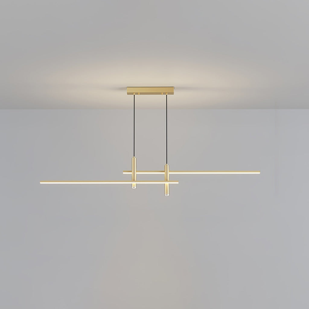 Pendelleuchte mit linearer Silhouette, Nexa LED-Esszimmerleuchte