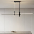 Pendelleuchte mit linearer Silhouette, Nexa LED-Esszimmerleuchte