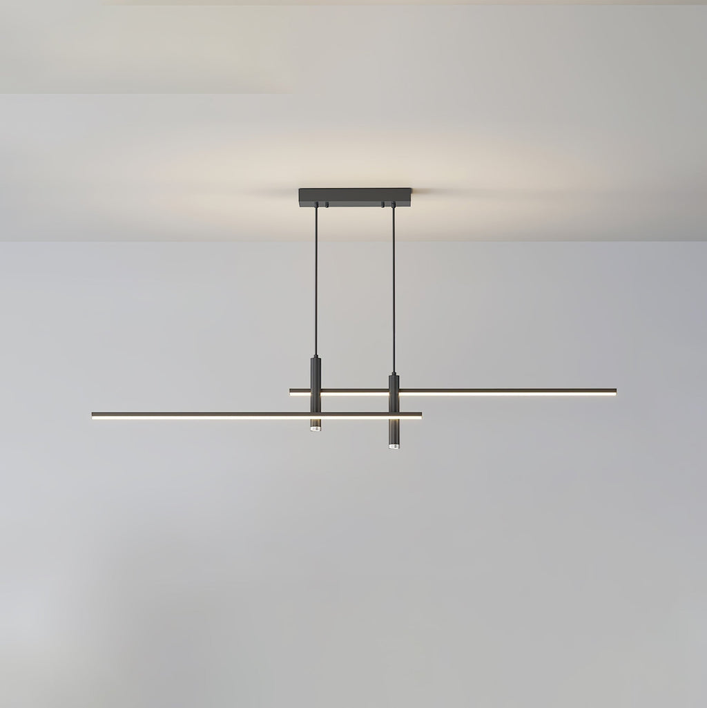 Pendelleuchte mit linearer Silhouette, Nexa LED-Esszimmerleuchte
