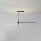 Pendelleuchte mit linearer Silhouette, Nexa LED-Esszimmerleuchte
