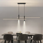 Pendelleuchte mit linearer Silhouette, Nexa LED-Esszimmerleuchte