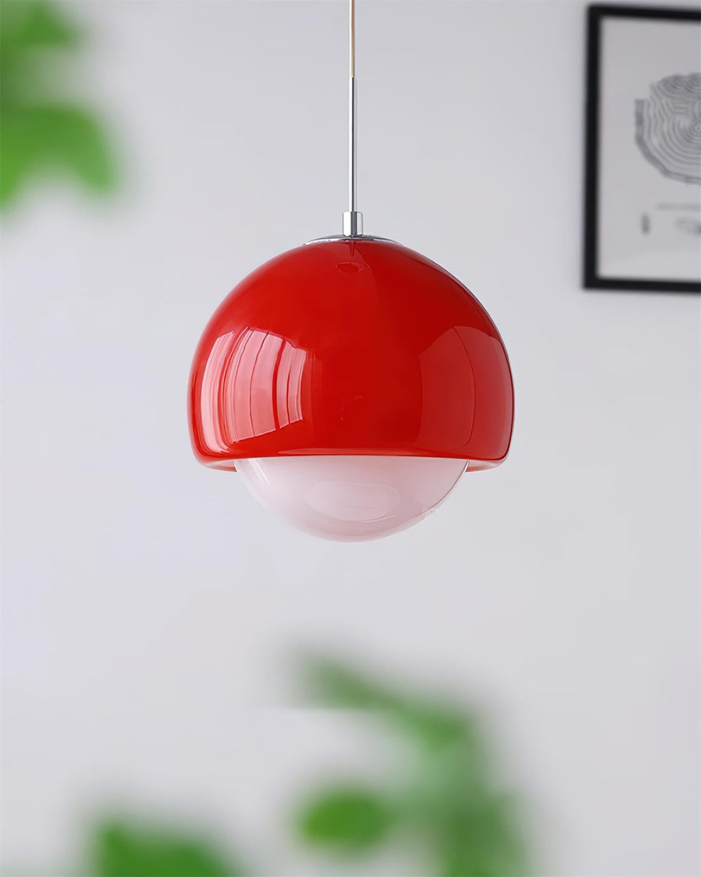 Hängeleuchte Glaskugel Retro Moderner Stil Bunte Sanfte Beleuchtung | Fioriscas
