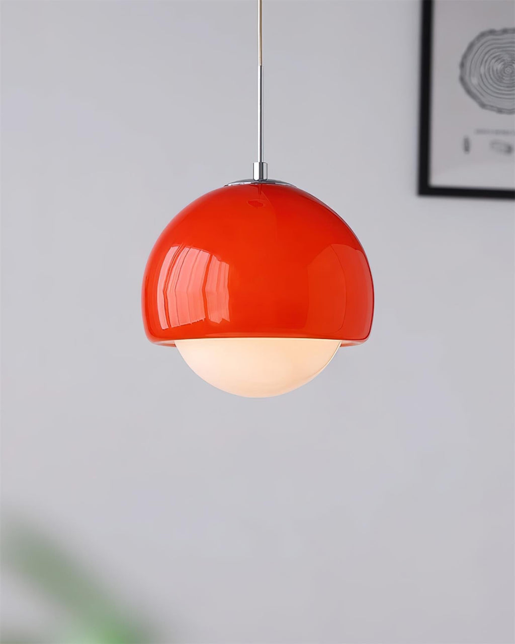 Hängeleuchte Glaskugel Retro Moderner Stil Bunte Sanfte Beleuchtung | Fioriscas