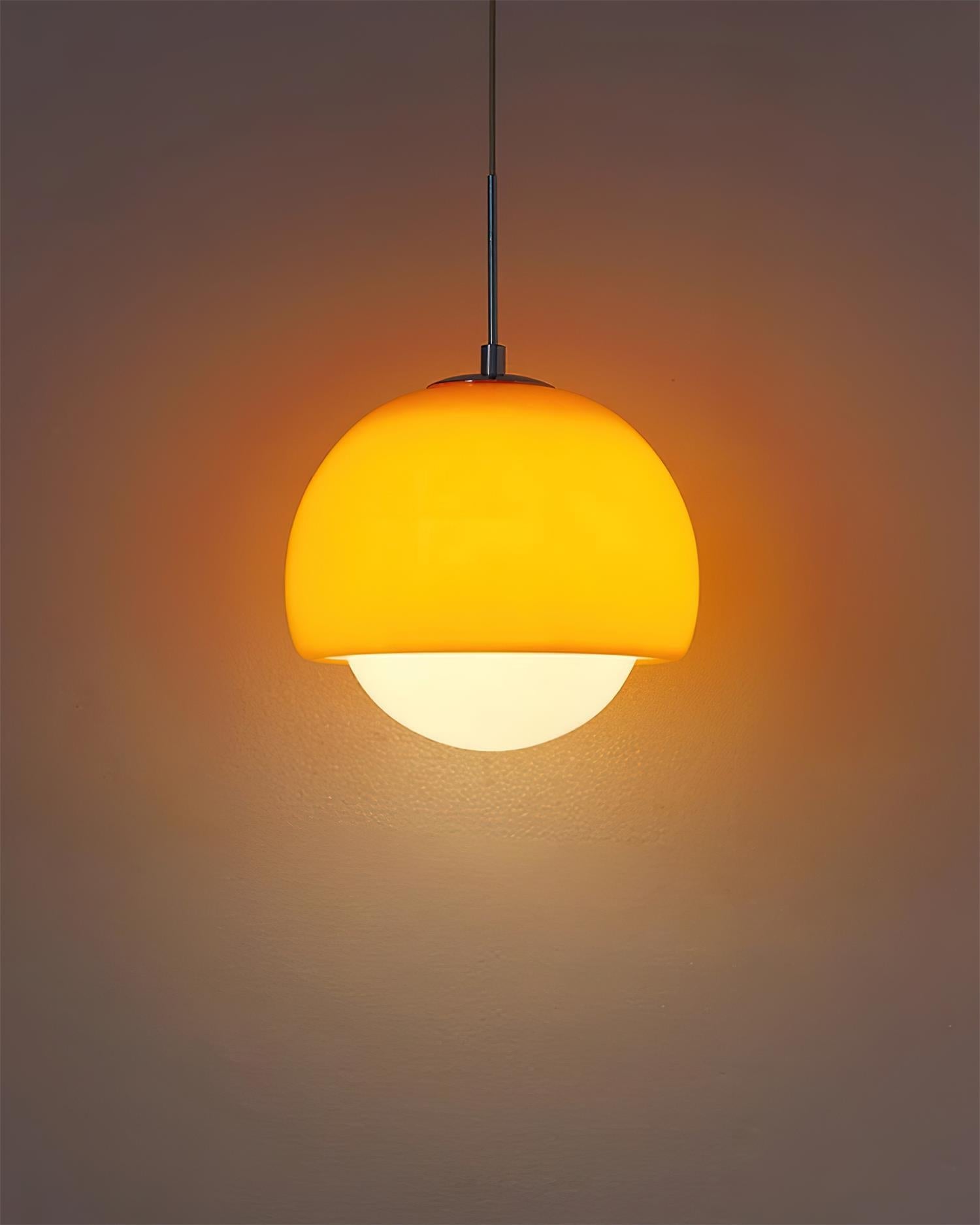 Hängeleuchte Glaskugel Retro Moderner Stil Bunte Sanfte Beleuchtung | Fioriscas