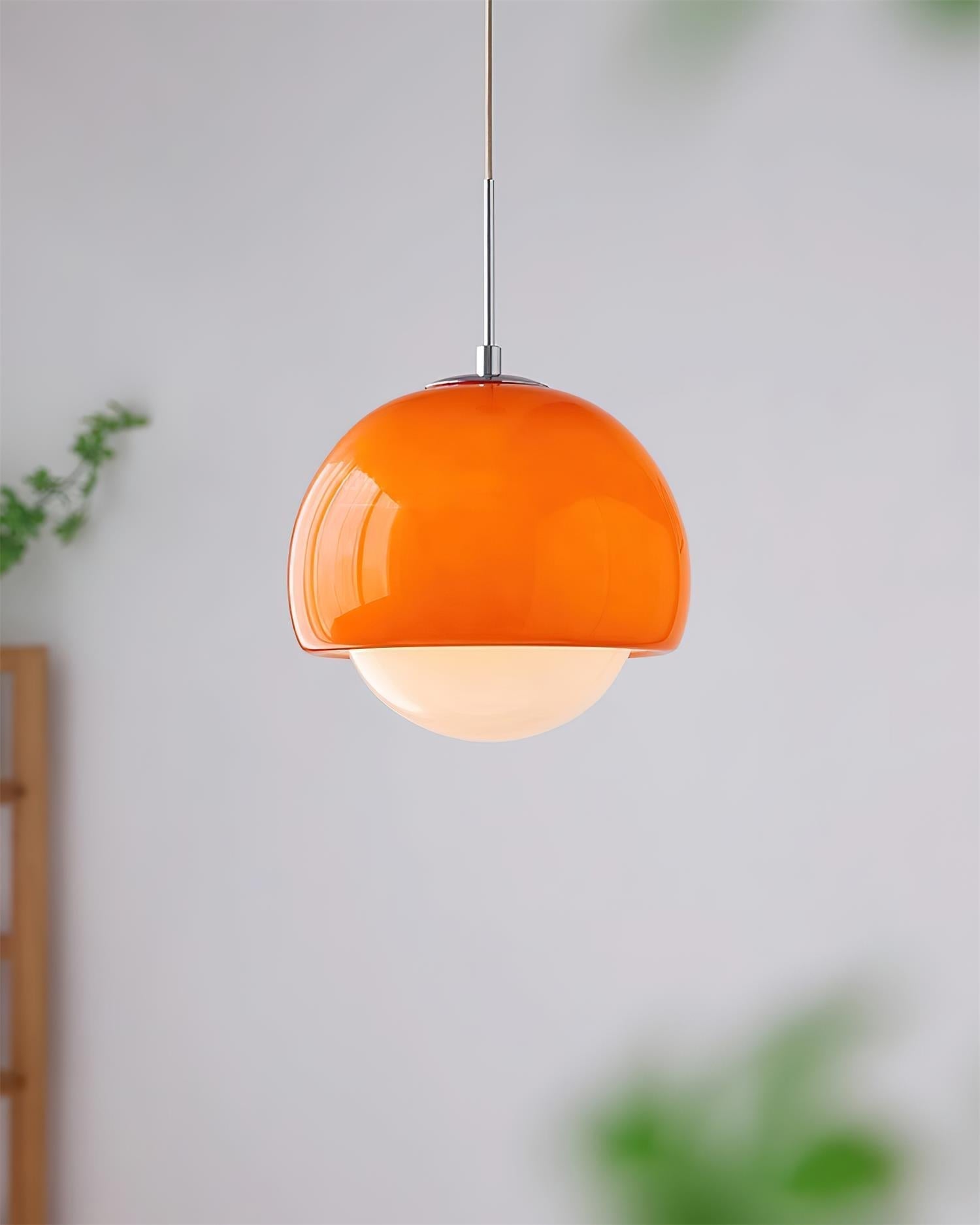 Hängeleuchte Glaskugel Retro Moderner Stil Bunte Sanfte Beleuchtung | Fioriscas