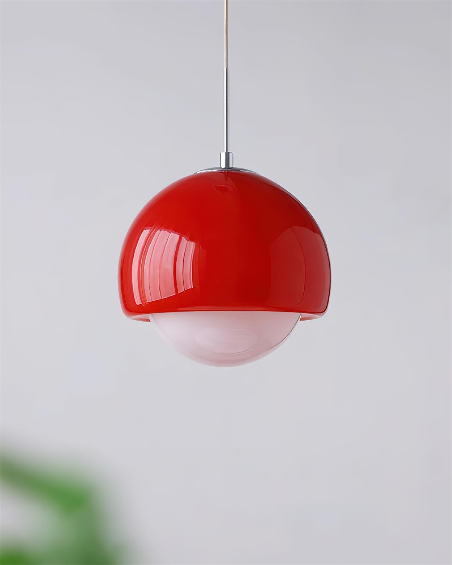 Hängeleuchte Glaskugel Retro Moderner Stil Bunte Sanfte Beleuchtung | Fioriscas