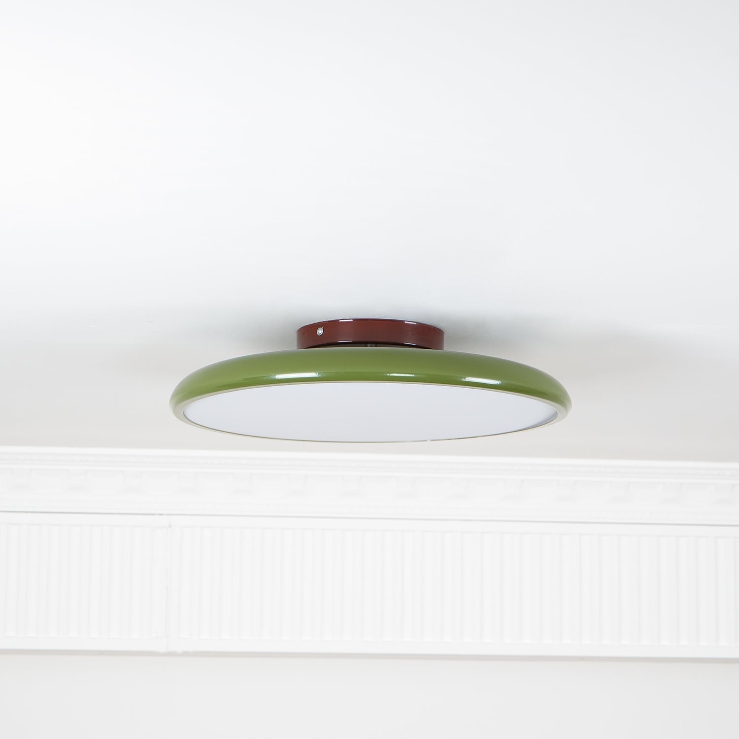 NylaGlow rund, dæmpbar loftslampe til soveværelse og opholdsrum