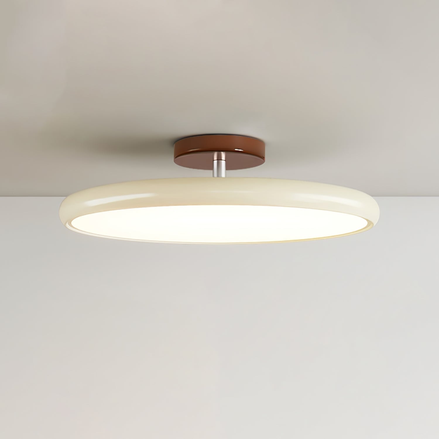 NylaGlow rund, dæmpbar loftslampe til soveværelse og opholdsrum