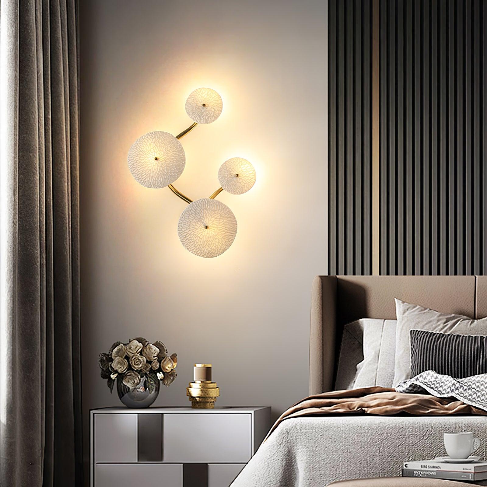 Kaivo Lotusblad Wandlamp | Fioriscas
