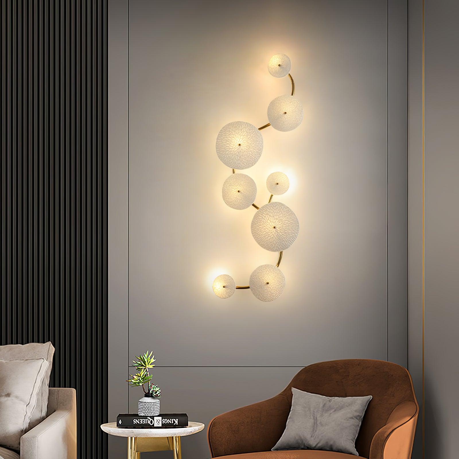 Kaivo Lotusblad Wandlamp | Fioriscas