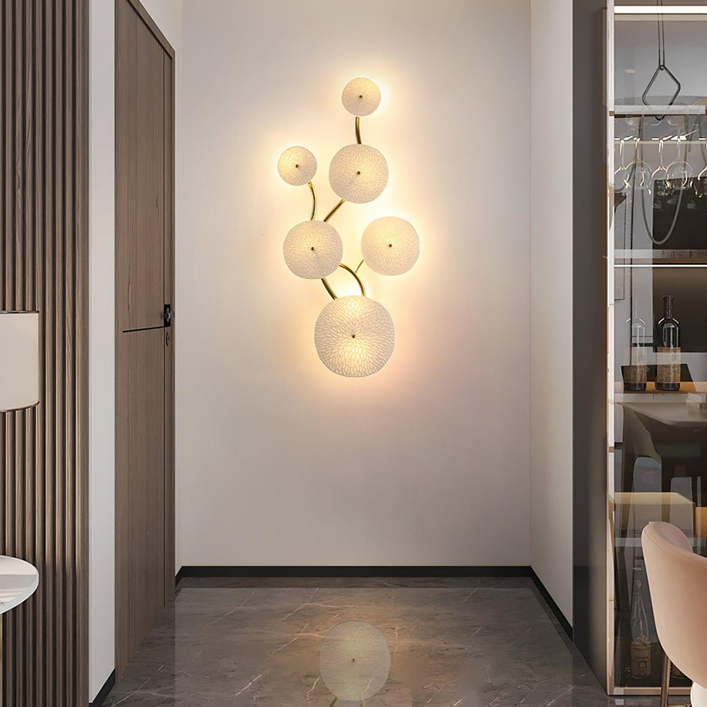 Kaivo Lotusblad Wandlamp | Fioriscas
