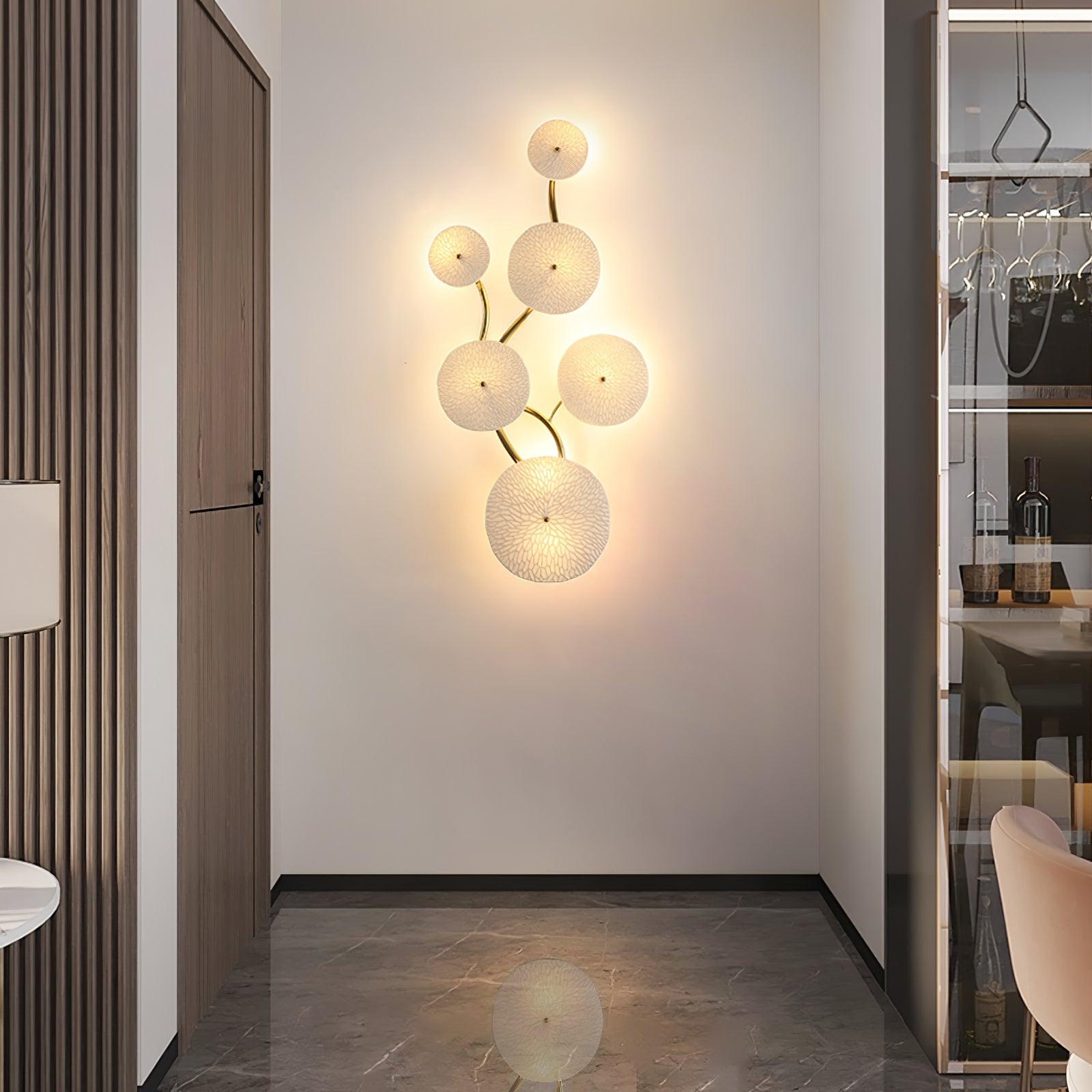 Kaivo Lotusblad Wandlamp | Fioriscas