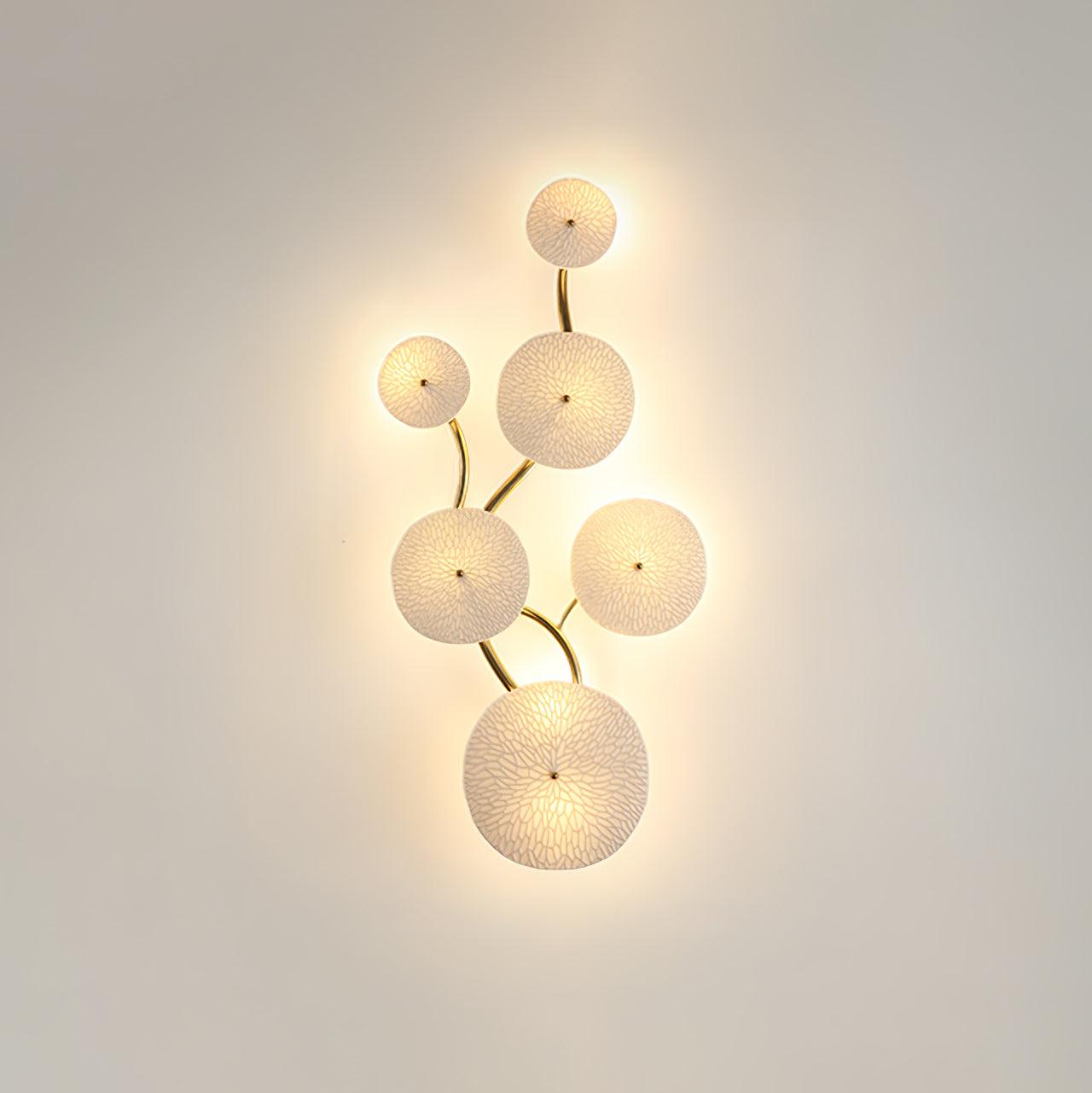 Kaivo Lotusblad Wandlamp | Fioriscas