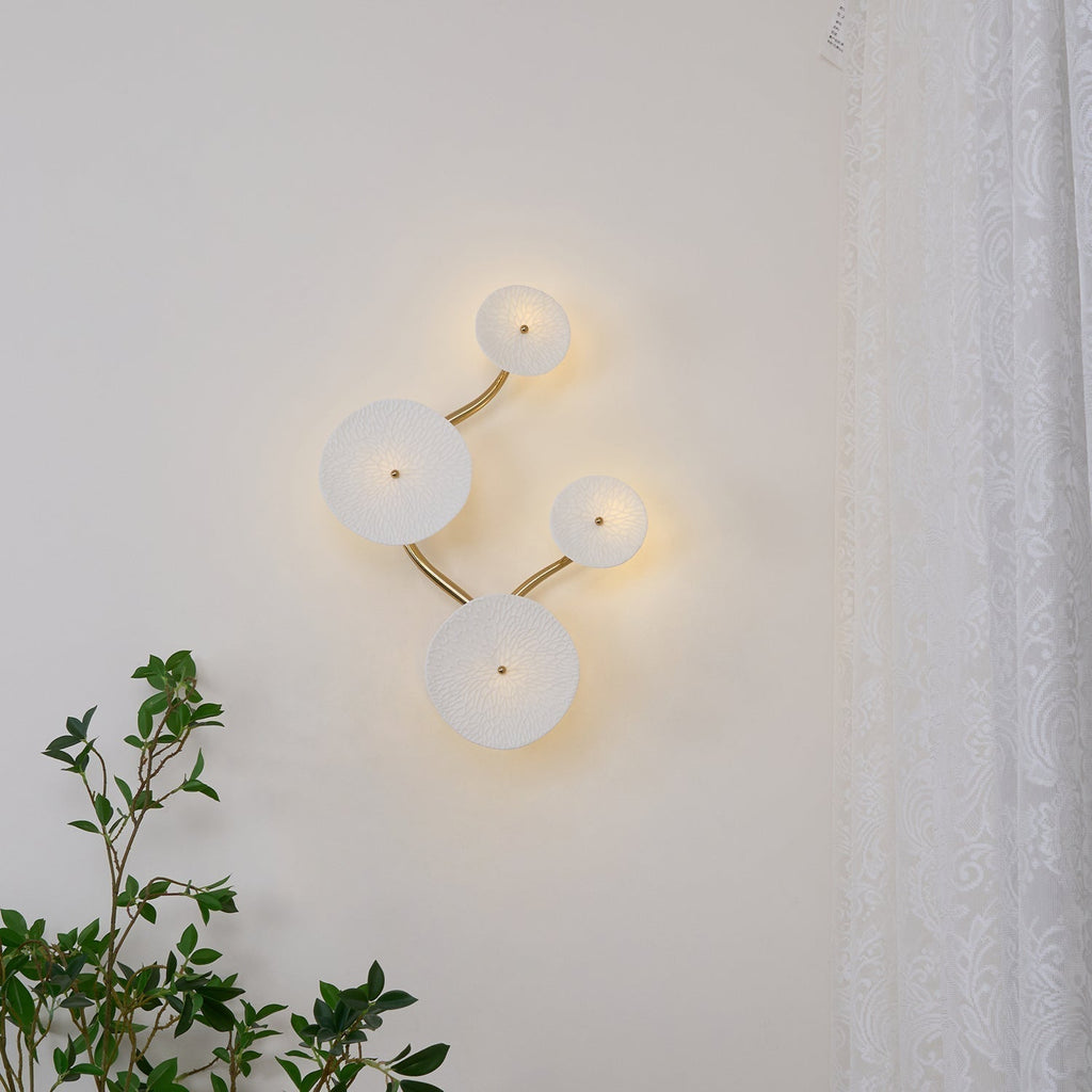 Kaivo Lotusblad Wandlamp | Fioriscas