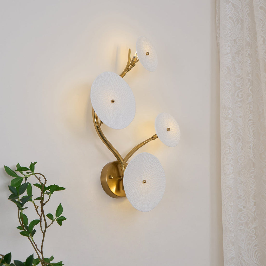 Kaivo Lotusblad Wandlamp | Fioriscas
