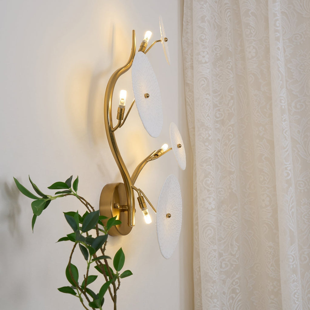 Kaivo Lotusblad Wandlamp | Fioriscas