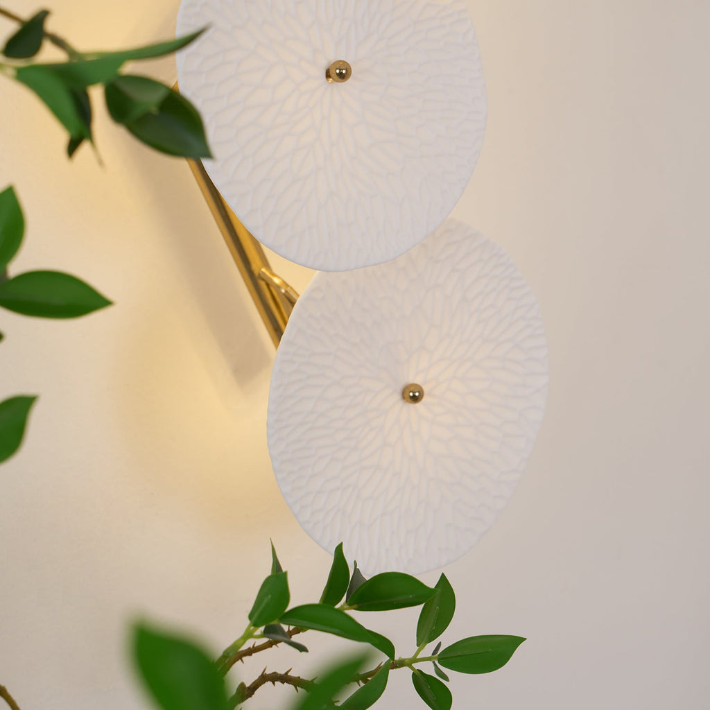 Kaivo Lotusblad Wandlamp | Fioriscas