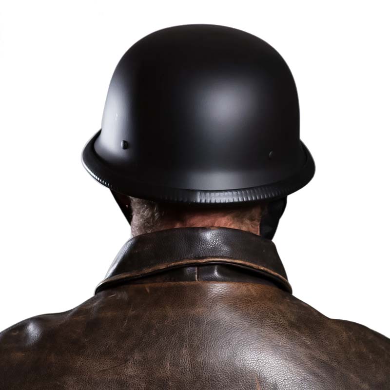 Avalor Retro Half-Face Motorcycle Helmet, ABS Shell, DOT & ECE Certified