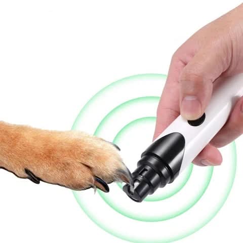 Tyst elektrisk nagelfil för hundar och katter - Fioriscas