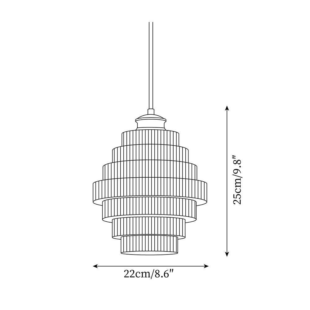 Amara glas pendellampe | Fioriscas