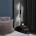Nástěnné LED svítidlo LumiGlow, minimalistické nástěnné světlo do chodby ve zlaté nebo černé barvě