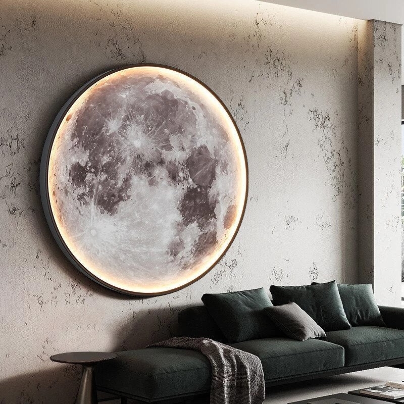 Lampada lunare a LED con dimmer controllabile tramite app, luce soffusa e accogliente per la camera da letto