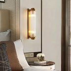 AeroCage kinkiet z szklanymi prętami do miękkiego oświetlenia ambientowego