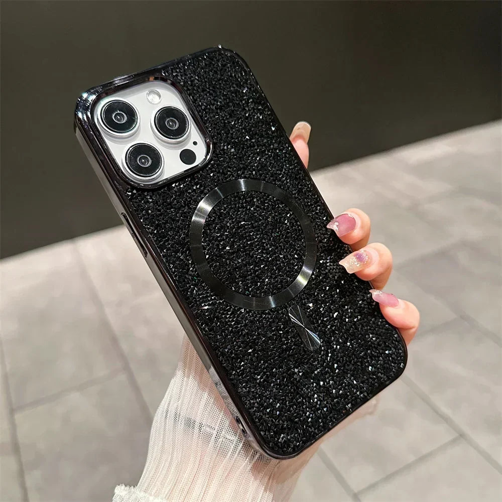 Bling Glitter Magnetic Case for iPhone