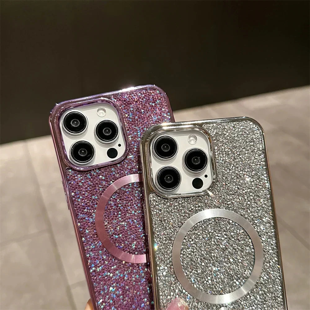 Bling Glitter Magnetic Case for iPhone