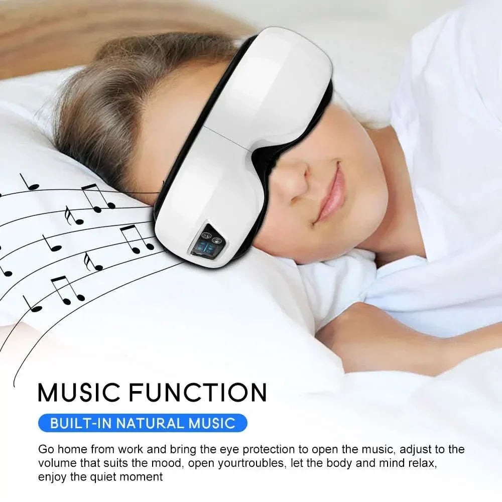 Massagem com pressão de ar, calor e vibração, com Bluetooth e função dobrável - Fioriscas