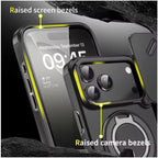 Custodia resistente e antiurto con anello magnetico per iPhone 17 - Fioriscas