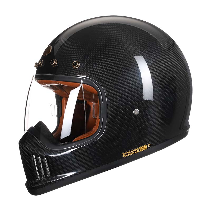 F380VB Carbon Fiber Full Face Helmet DOT ECE Certified | Fioriscas