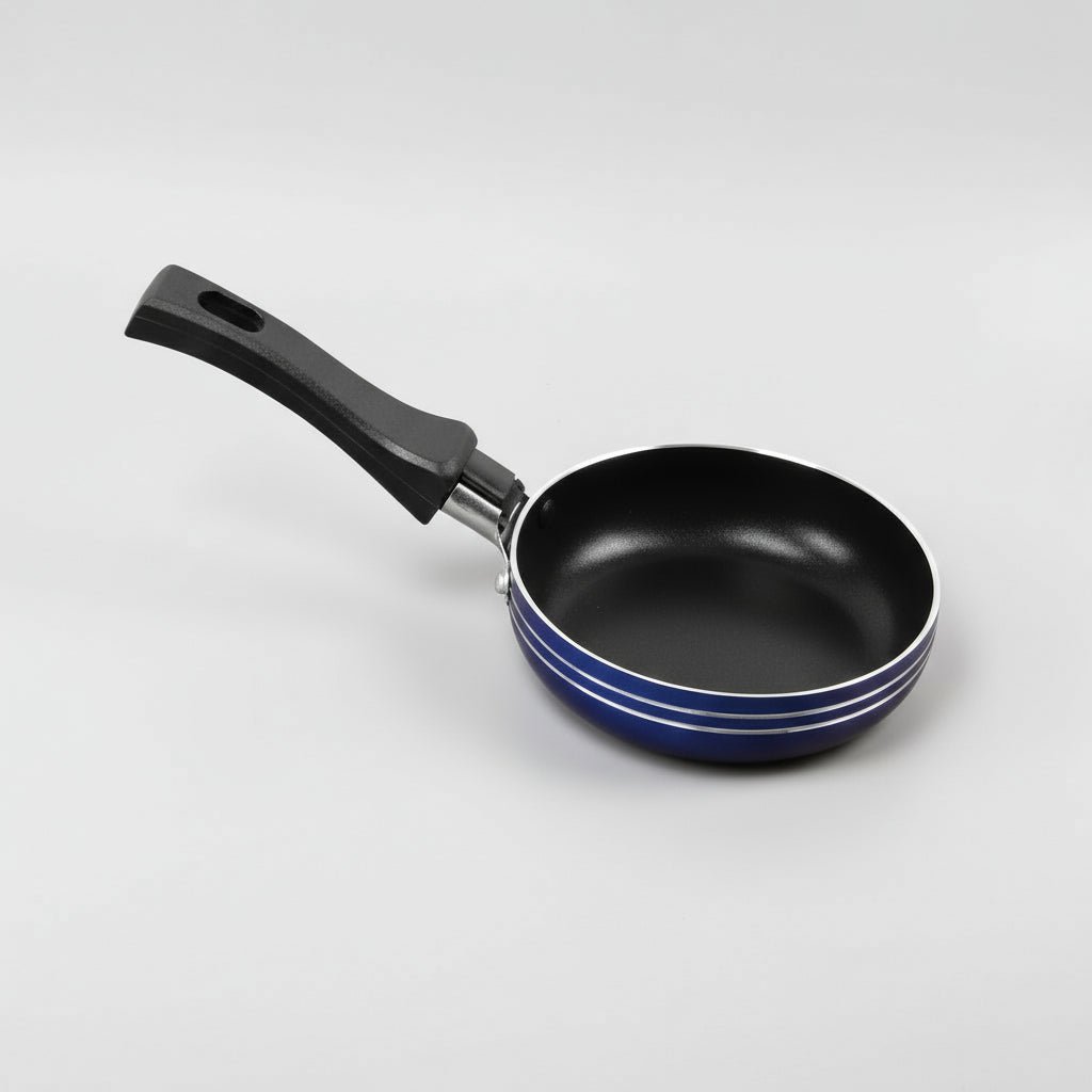 Set med ministekpannor i rostfritt stål med non-stick-beläggning för hälsosam matlagning - Fioriscas