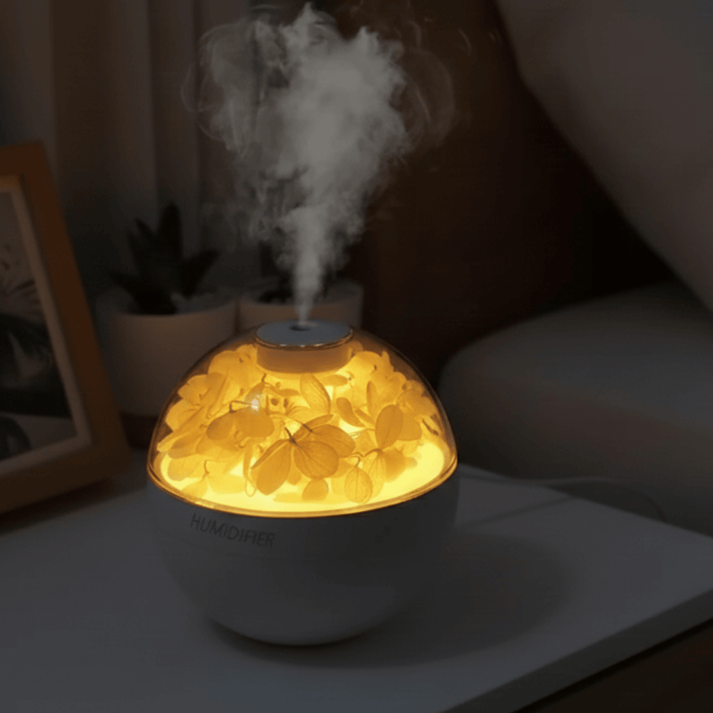 Mini humidifier, compact USB humidifier for home & office - Fioriscas