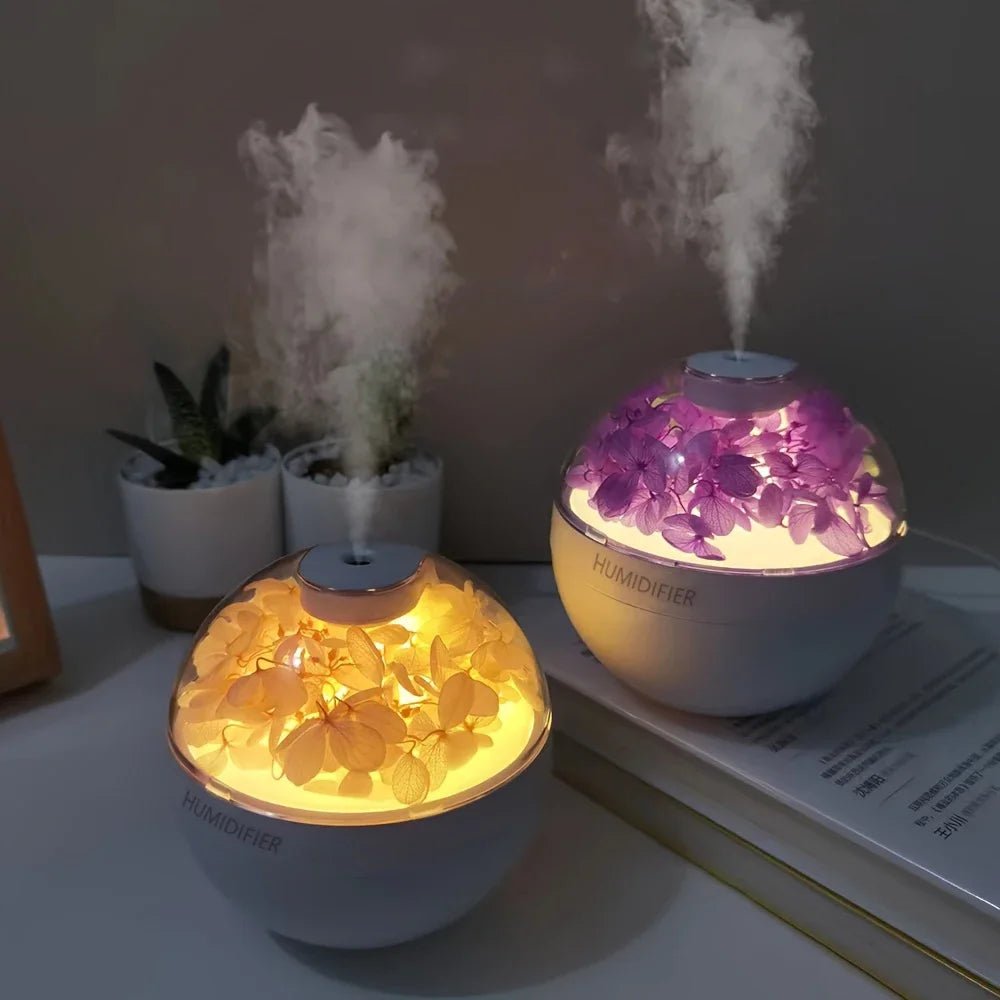 Mini humidifier, compact USB humidifier for home & office - Fioriscas
