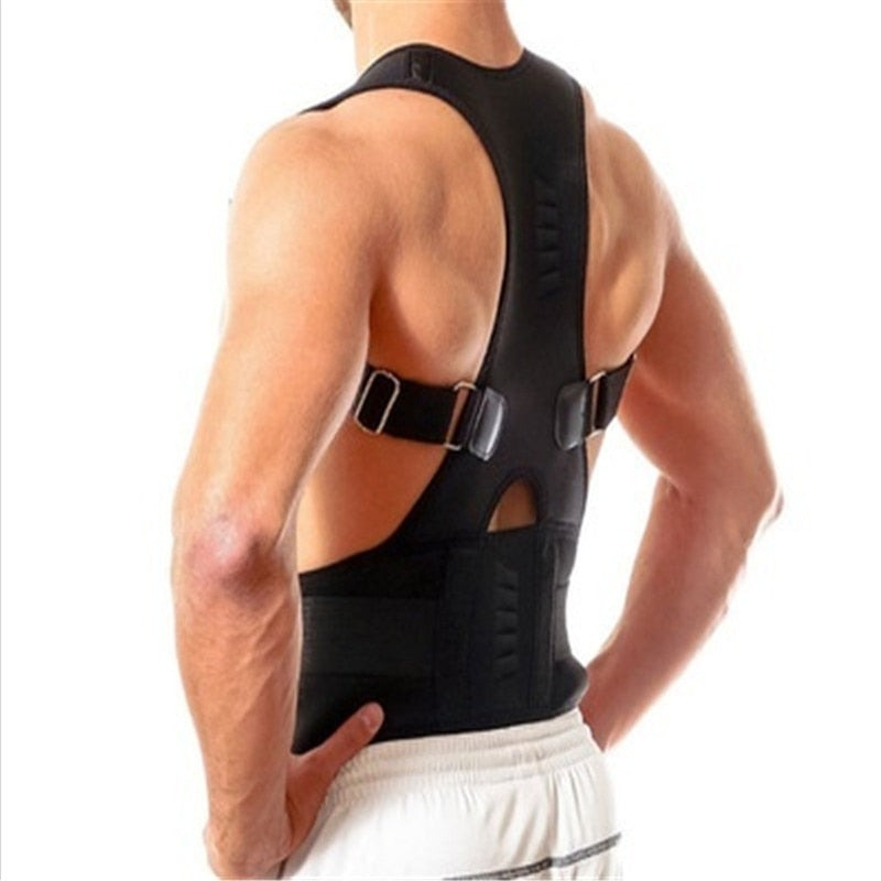 PosturePro Magnetic Backrest For Office Comfort Instant Comfort