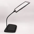 Full-Page Magnifying Floor Lamp With 3x LED Lens And Gooseneck Arm