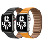 Apple Watch Leather Link Band, Kerrin Magnetic Closure Strap