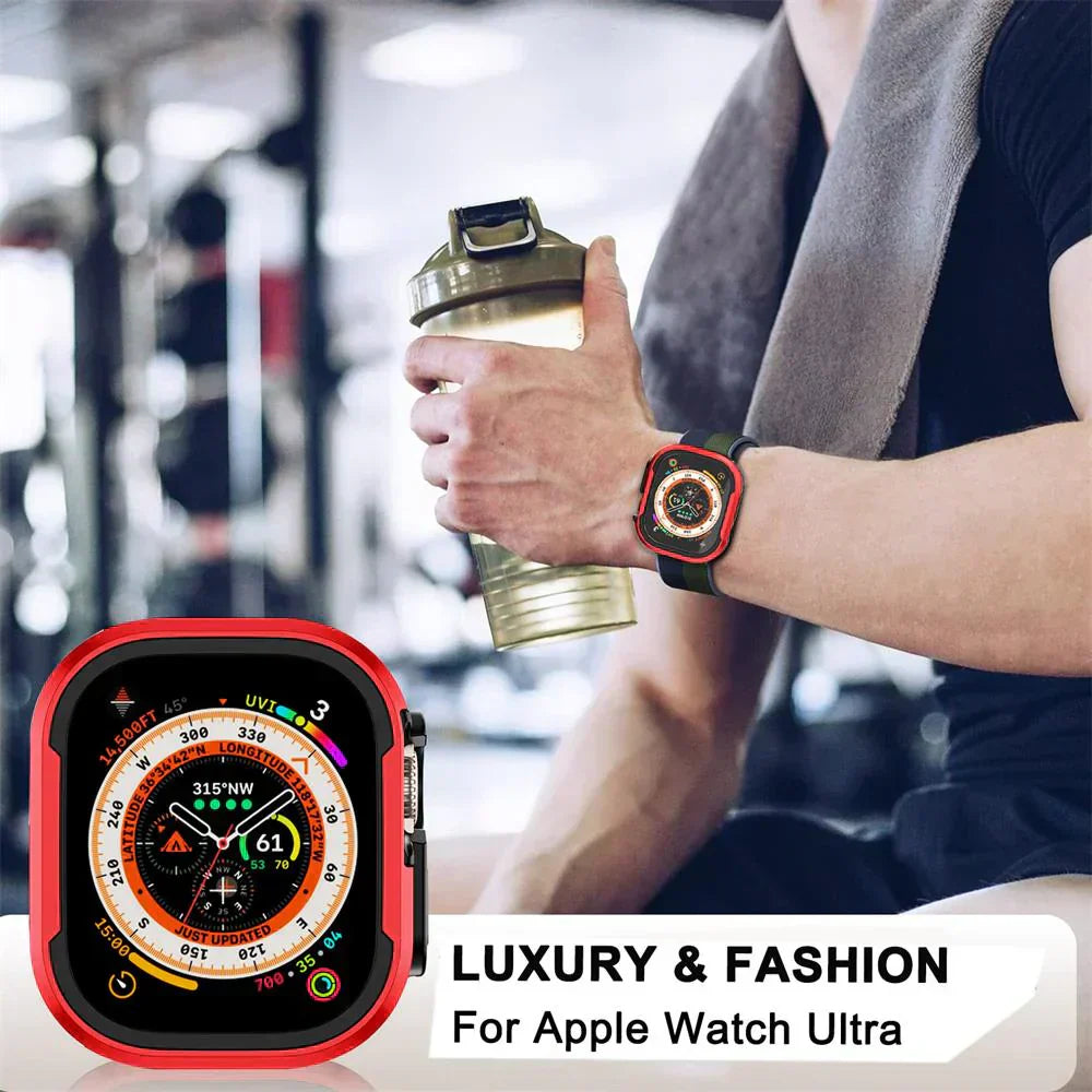 Apple Watch Case, Nexera Aluminum Alloy Shell With TPU Inlay