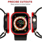 Apple Watch Case, Nexera Aluminum Alloy Shell With TPU Inlay
