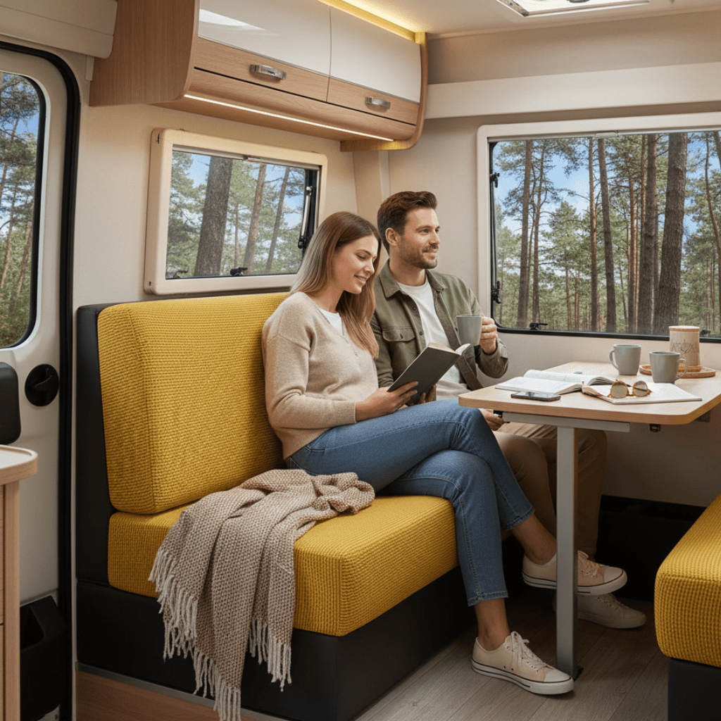 Komplett klädselset för husbilar och husvagnar - Fioriscas