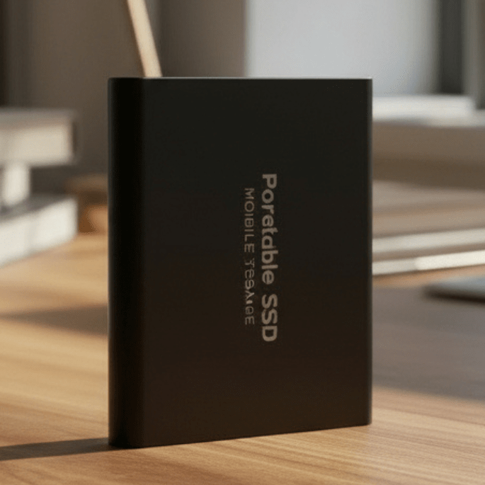 Hard disk esterno da 100GB con connessione USB-C e USB 3.1 ultra veloce - Fioriscas