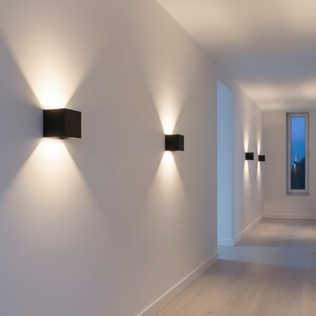 Moderni vedenpitävä alumiininen LED-seinävalaisin, IP65 - Fioriscas