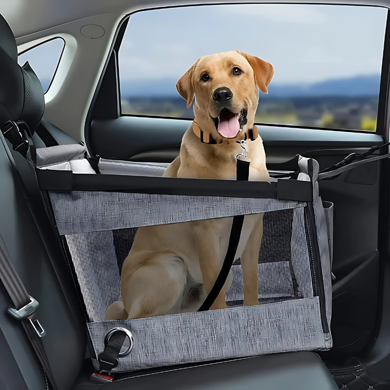 Wasserdichter Auto-Sitz für Hunde und Katzen, geräumige Reiseunterlage RoverRide
