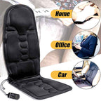 Heated Neck & Back Massage Cushion, AstraRelief Elite, Eight Motors
