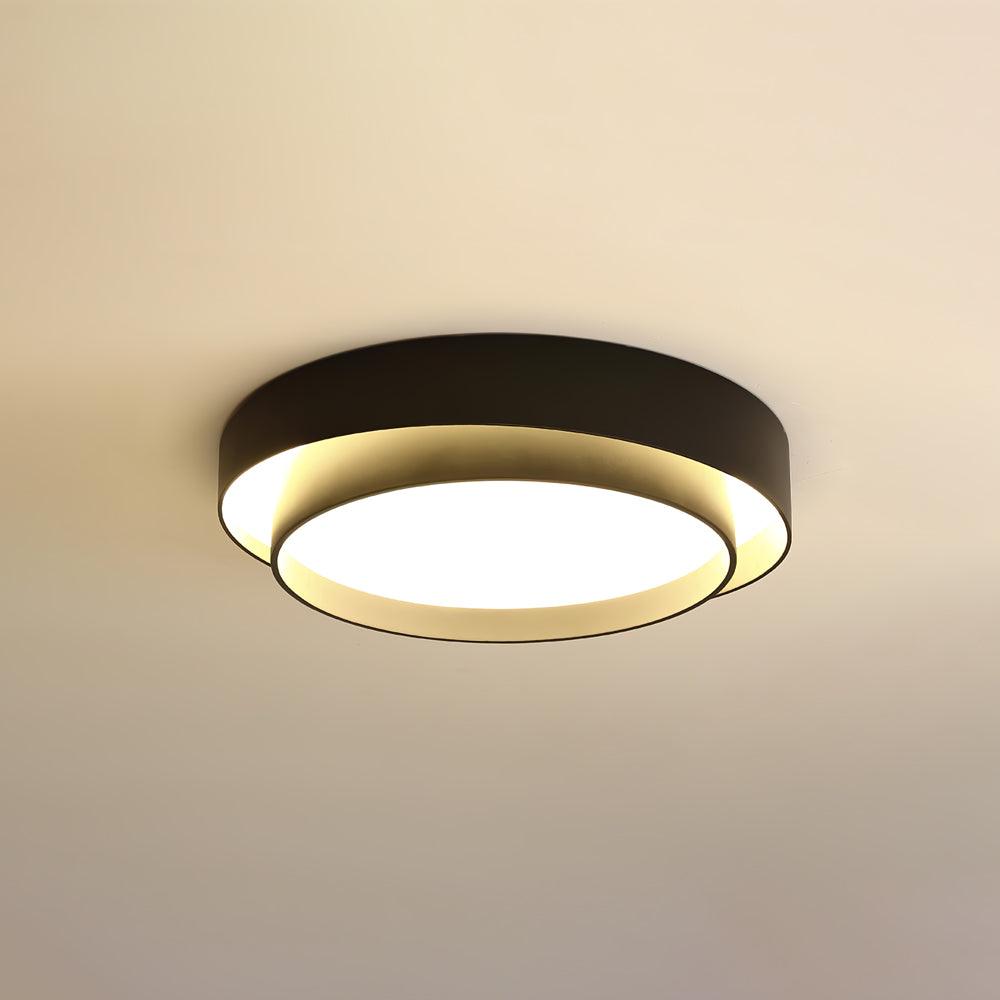 Arux Nordic Art Deco ronde opbouw plafondlamp | Fioriscas