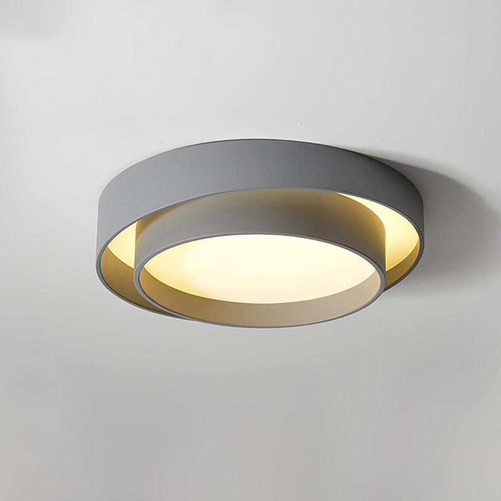 Arux Nordic Art Deco ronde opbouw plafondlamp | Fioriscas