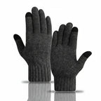 ベルベットのように柔らかく暖かい冬用タッチスクリーン手袋 - Fioriscas
